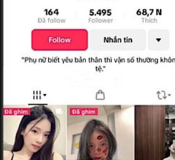 Ảnh 3 của Lộ clip sex Tiktoker Tống Khánh Linh 2k3 Shinhan Hải Dương chịch rên rỉ cực nứng